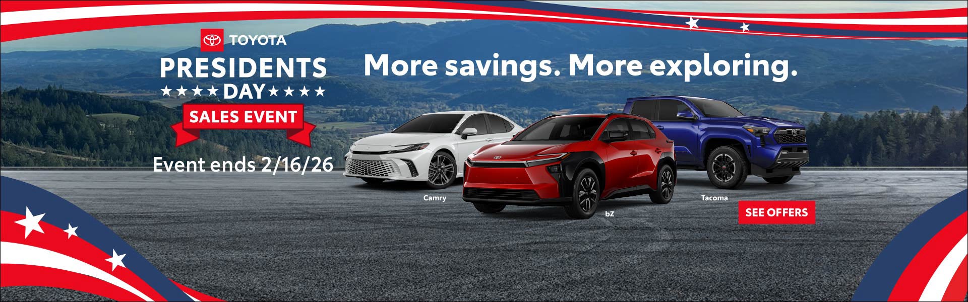 Toyota, President Day, English