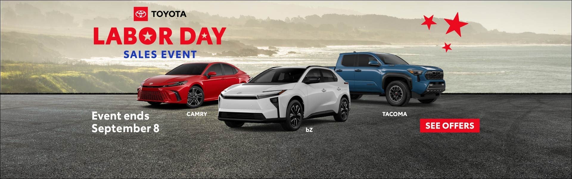 Toyota, Camry, bZ, Tacoma