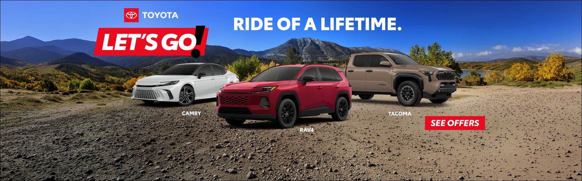 Toyota, Tacoma, RAV4, Camry